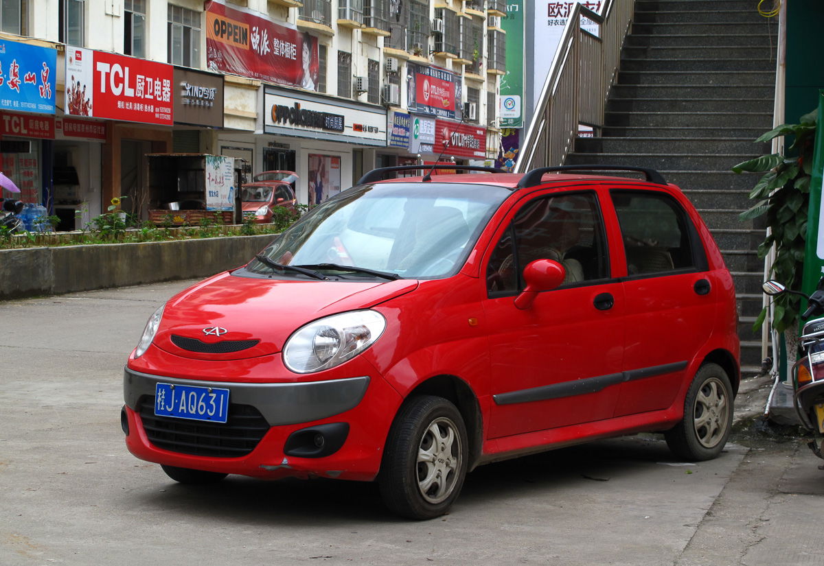 top-ten cheapest cars made in China, Chery_QQ3_Sports Rutger van der Maar via Wikimedia.