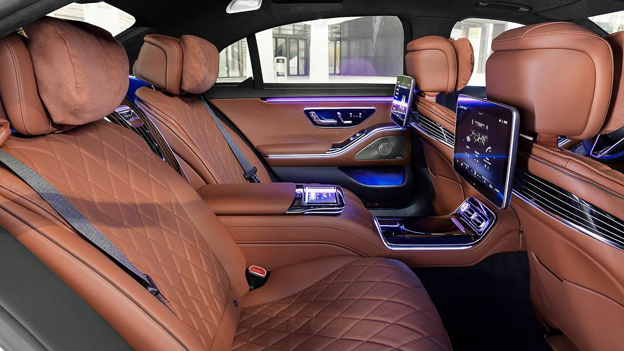 The best car interiors, 2021 Mercedes-Benz S-Class interior Auto INTERIOR via YouTube.