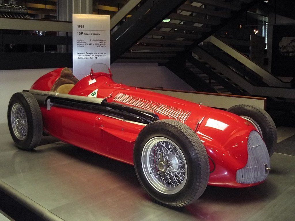 History of Formula One, Alfa Romeo 159 F1 car Lennart Coopmans via Wikimedia.