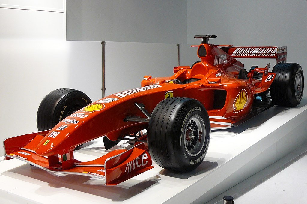 Cars of Formula One, Ferrari_F1 Xavigivax via Wikimedia.