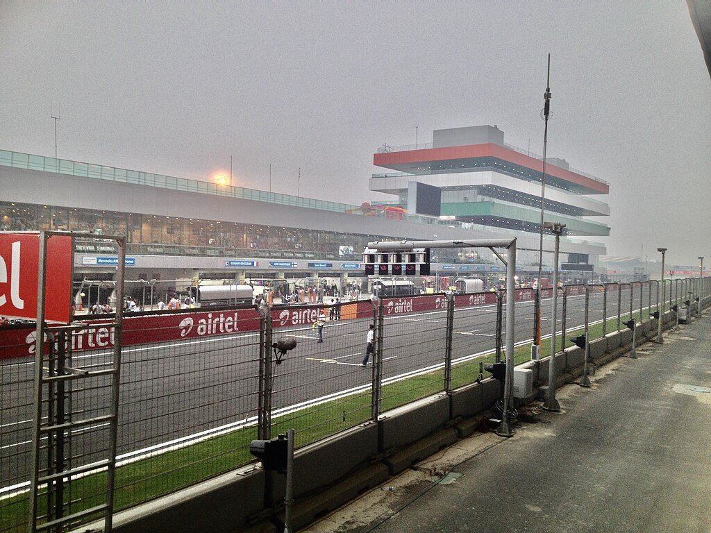 Formula One tracks, Noida_Buddha_Circuit,_Formula_One_201 Ank_kumar via Wikimedia.