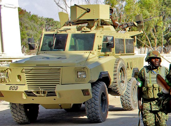 The 8 most powerful Nigerian army trucks, RG-31_Nyala AMISOM via Wikimedia.