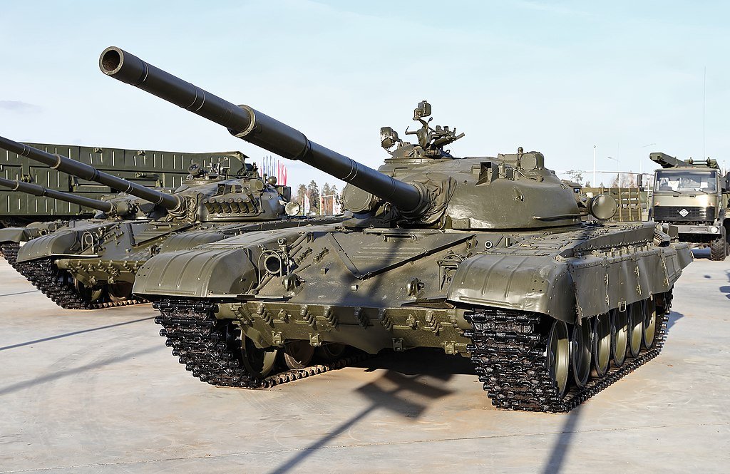 T-72 tank Vitaly V. Kuzmin via Wikimedia.