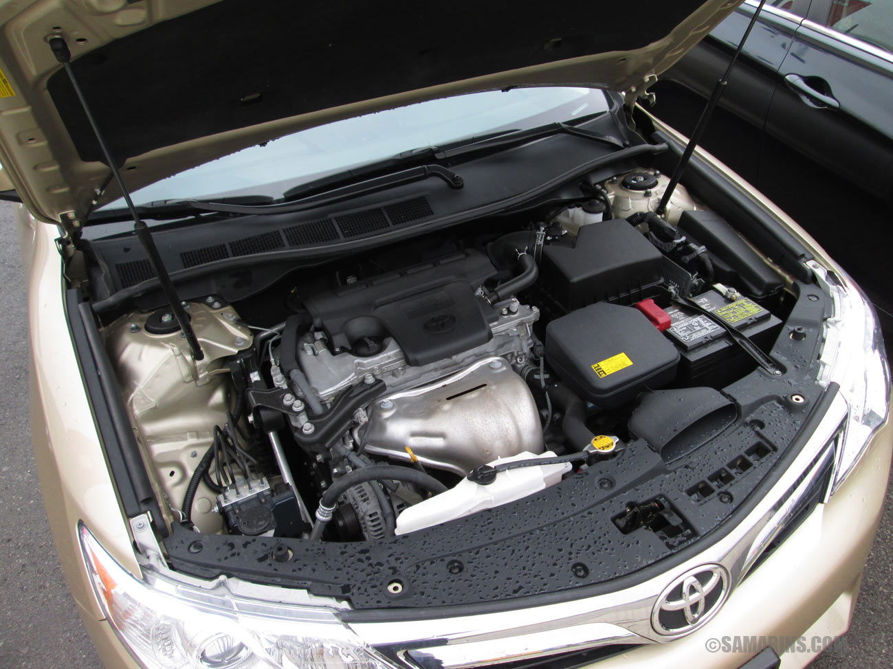 2012 Toyota Camry 4-cylinder engine.