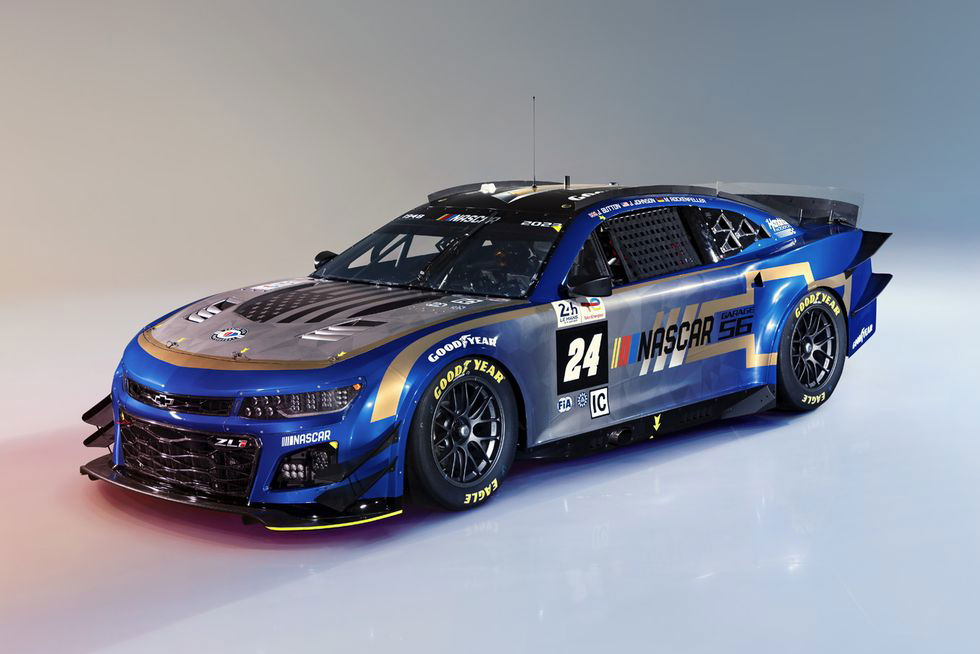 The Camaro cup car for 2023 Le Mans.