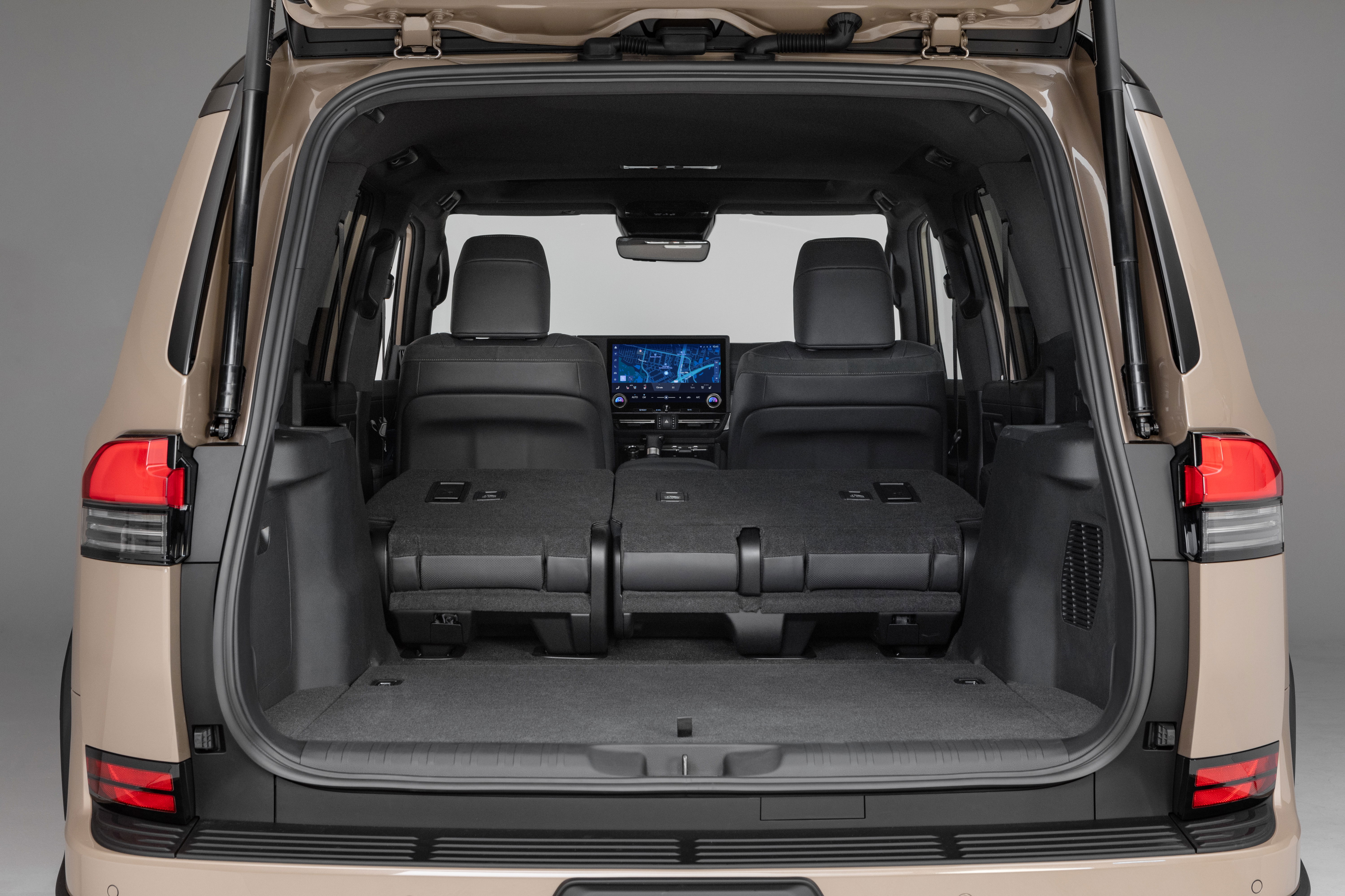 2024 Lexus GX Overtrail has a spacious cabin.