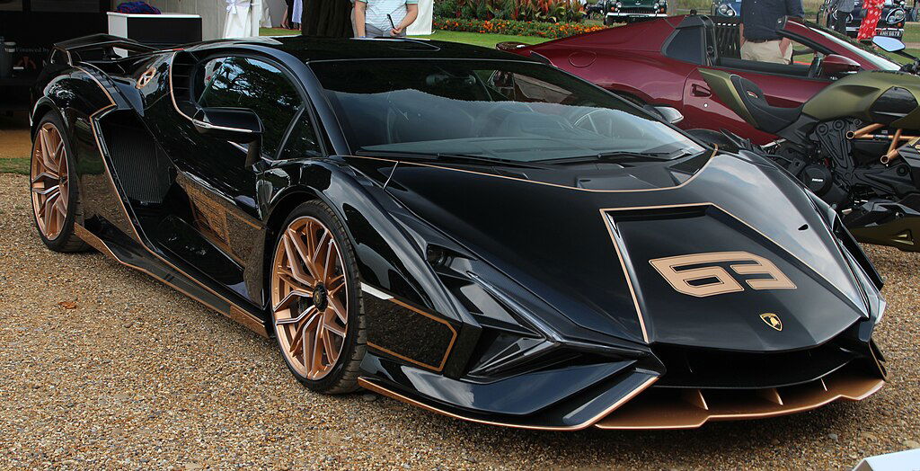 World's most expensive luxury cars - 2022_Lamborghini_Sian_FKP MrWalkr via Wikimedia.