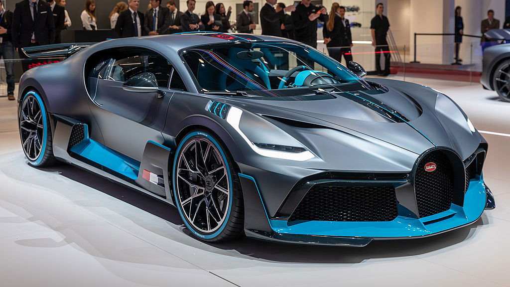 Most expensive luxury cars - Bugatti_Divo,_GIMS_2019,_Le_Grand-Saconnex Matti Blume via Wikimedia.