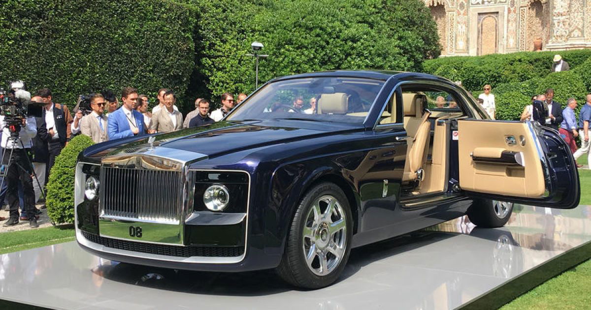 Most expensive cars in the world - Rolls-Royce_Sweptail Изяслав Абрамович via Wikimedia.