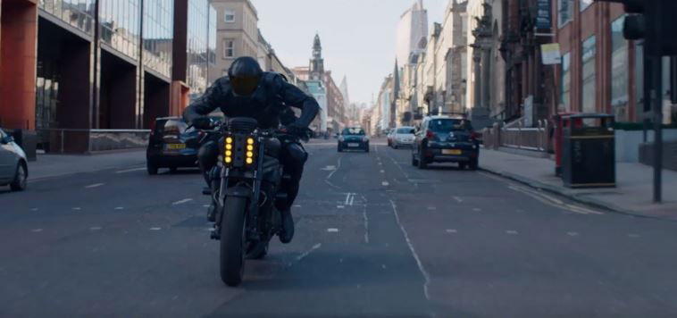 Hobbs and Shaw motorcycle.