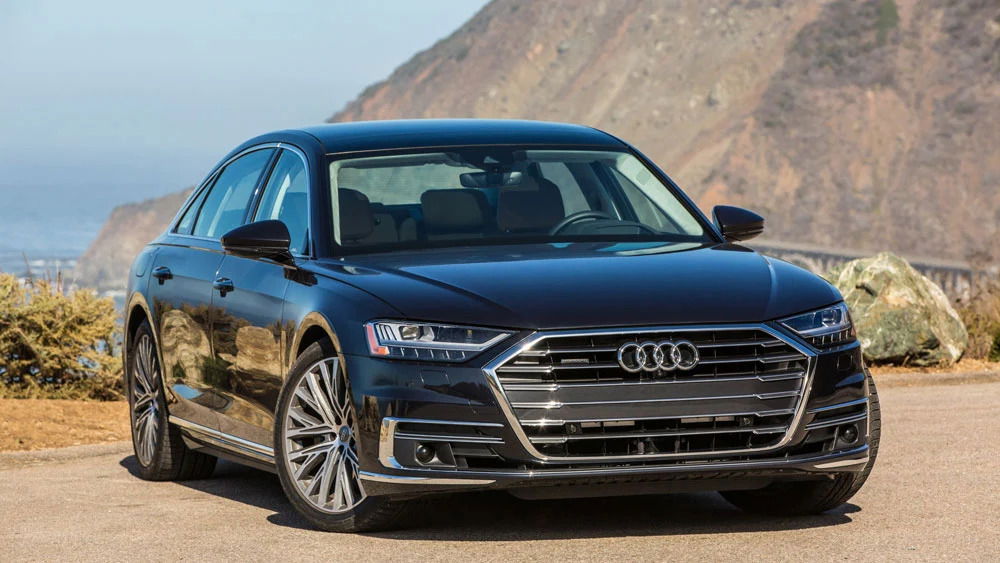 Most affordable hi-tech cars - 2019 Audi A8.