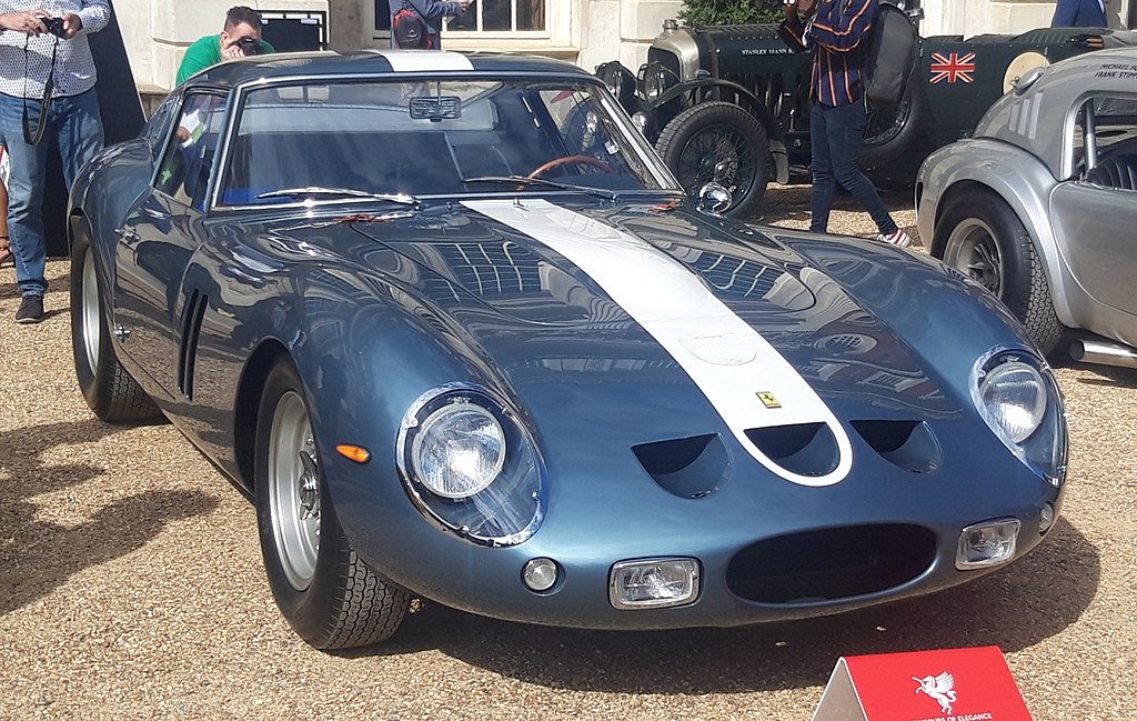 The rarest cars the world has ever seen - 1962_Ferrari_250_GTO_at_HCC MrWalkr via Wikimedia.