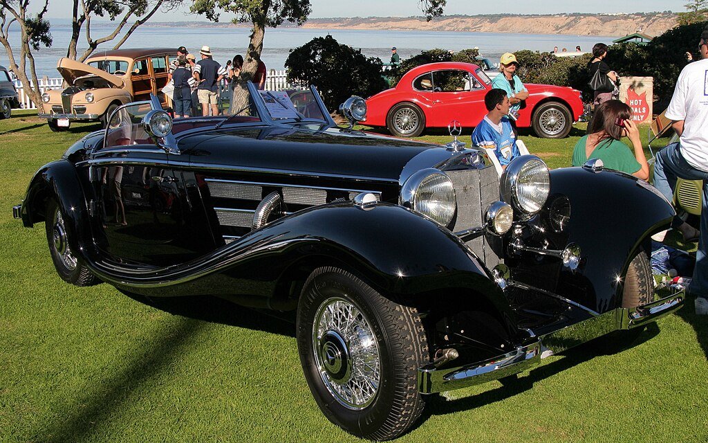 20 of the rarest cars the world has ever seen - 1938_Mercedes-Benz_540_K_Special_Roadster_-_black Rex Gray via Wikimedia.