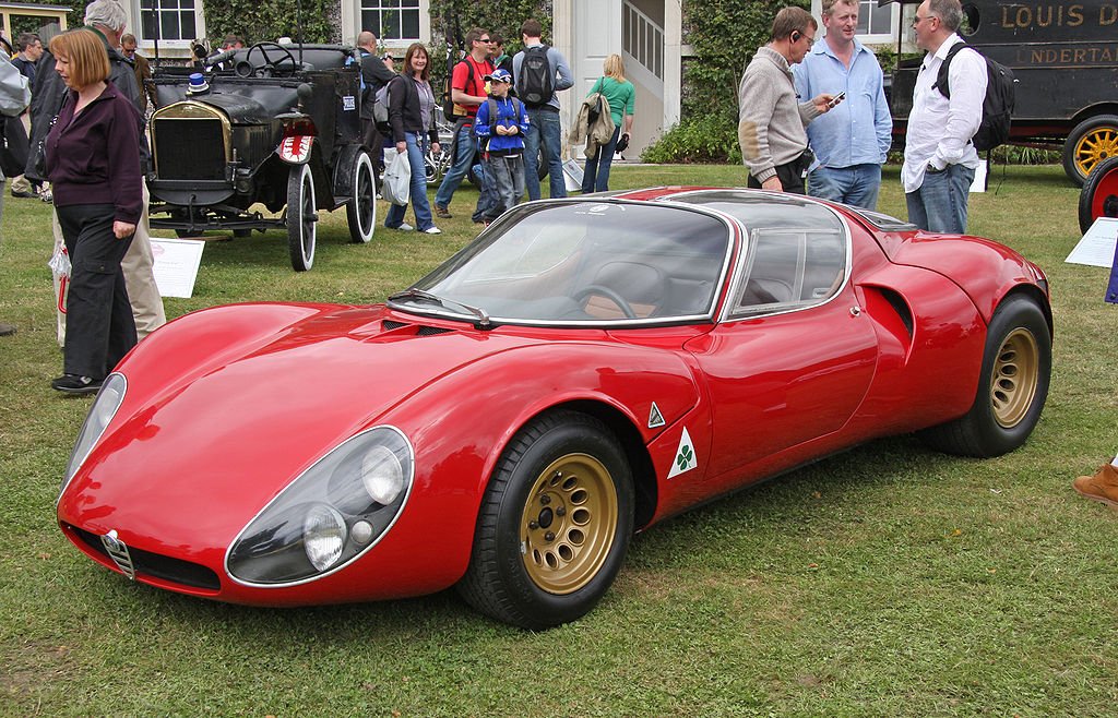 The world's 20 rarest cars - Alfa_Romeo_Tipo_33_Stradale_Front Brian Snelson via Wikimedia.