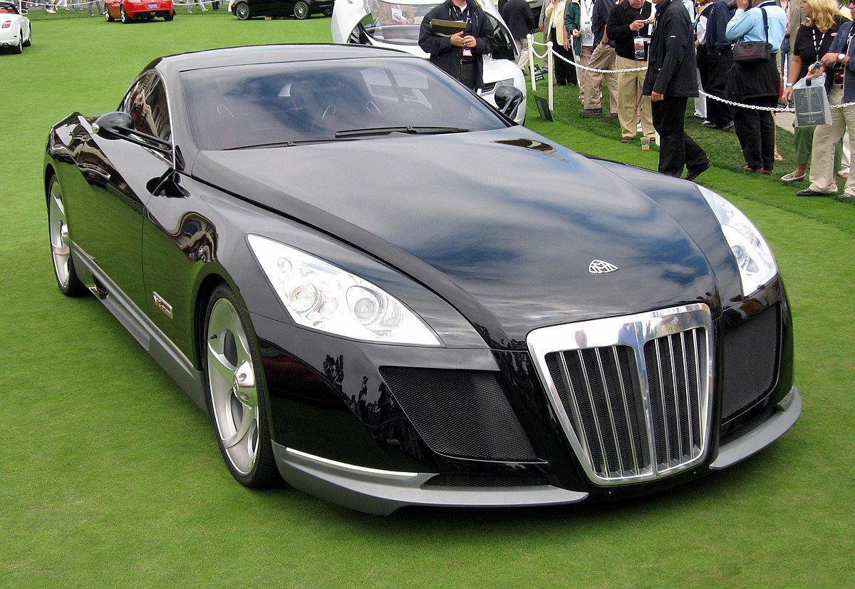 The most rare cars in the world - Mercedes-Maybach Exelero.