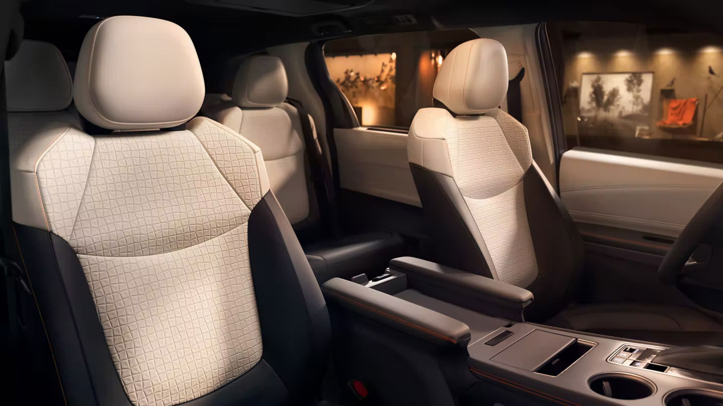 2023 Toyota Sienna interior.