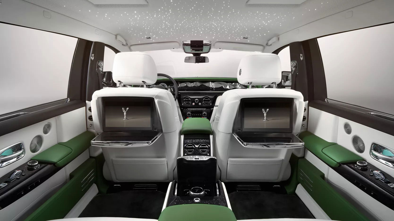 The best luxury sedan - 2023 Rolls-Royce Phantom Extended Series II interior.