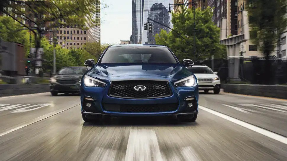 15 most expensive cars to keep on the road - 2023 Infiniti Q50.