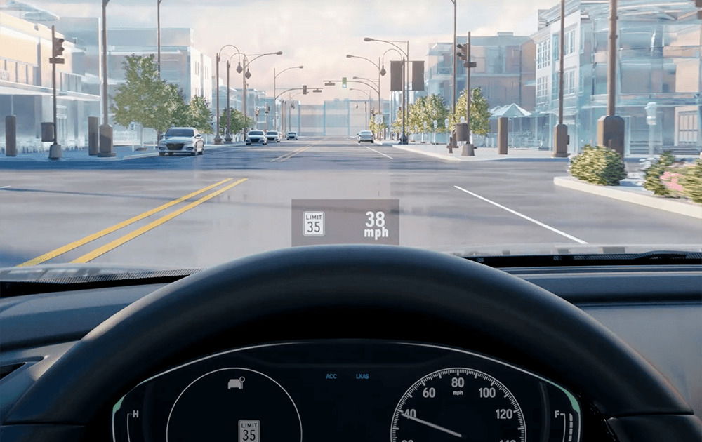 Honda Sensing traffic sign recognition via Verne Eide Honda.