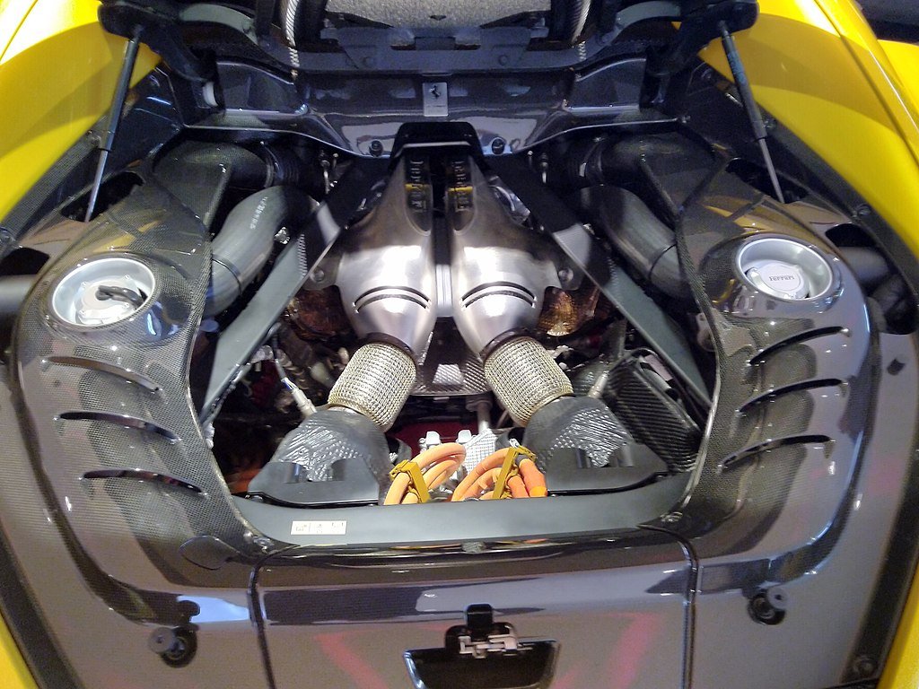 Most powerful V6 engines in the world - Ferrari_296_GTB_-_Paris Y.Leclercq© via Wikimedia.