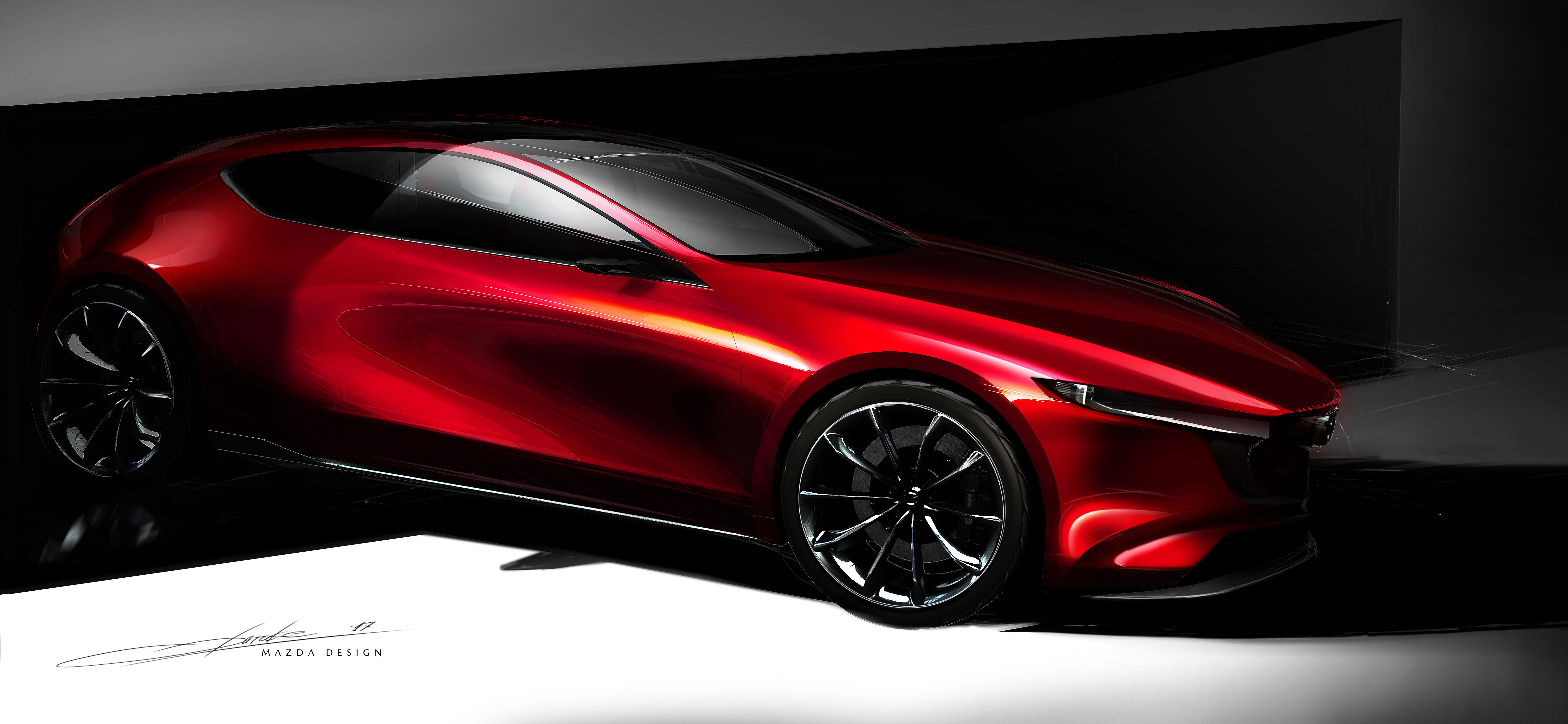 Mazda KAI Concept design.