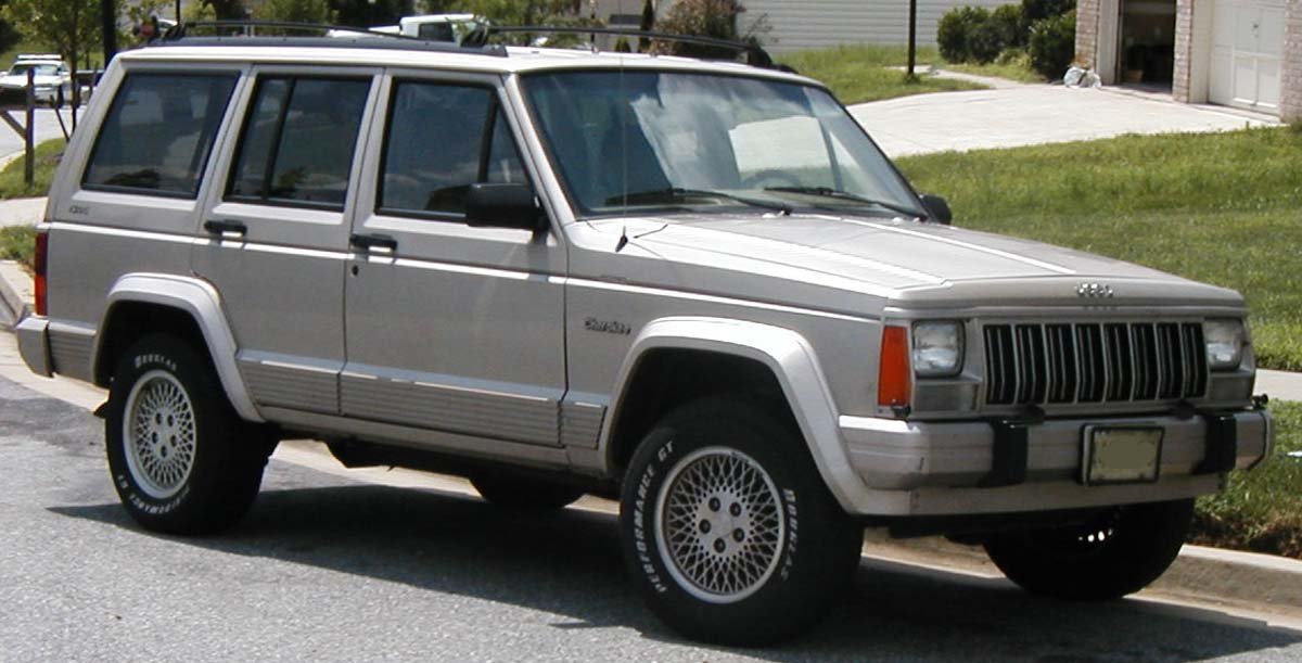 1984 Jeep-Cherokee-XJ IFCAR via Wikimedia.