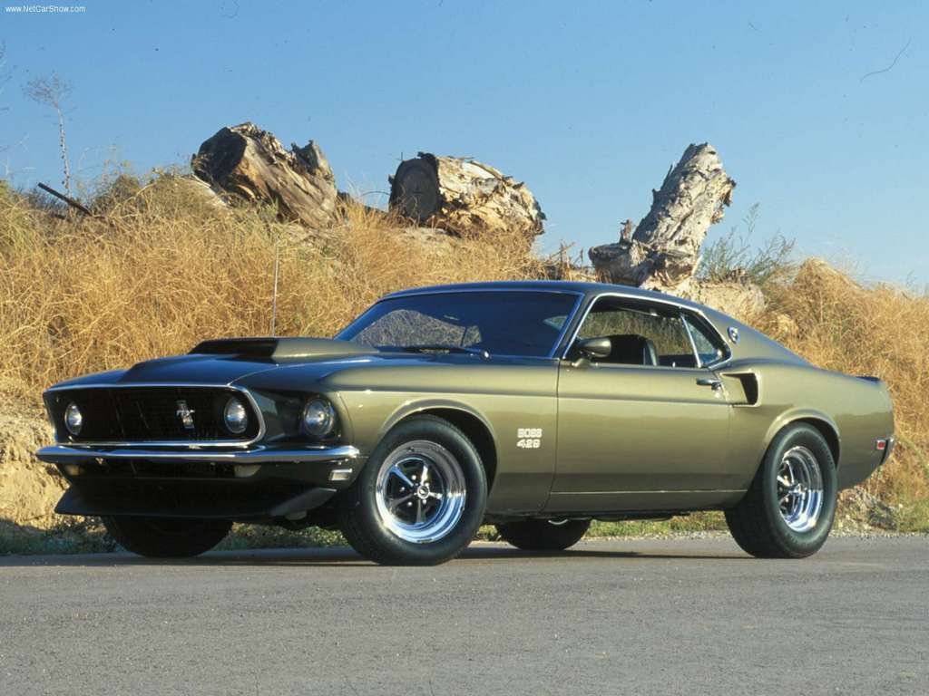 1969 Ford Mustang Boss 429.
