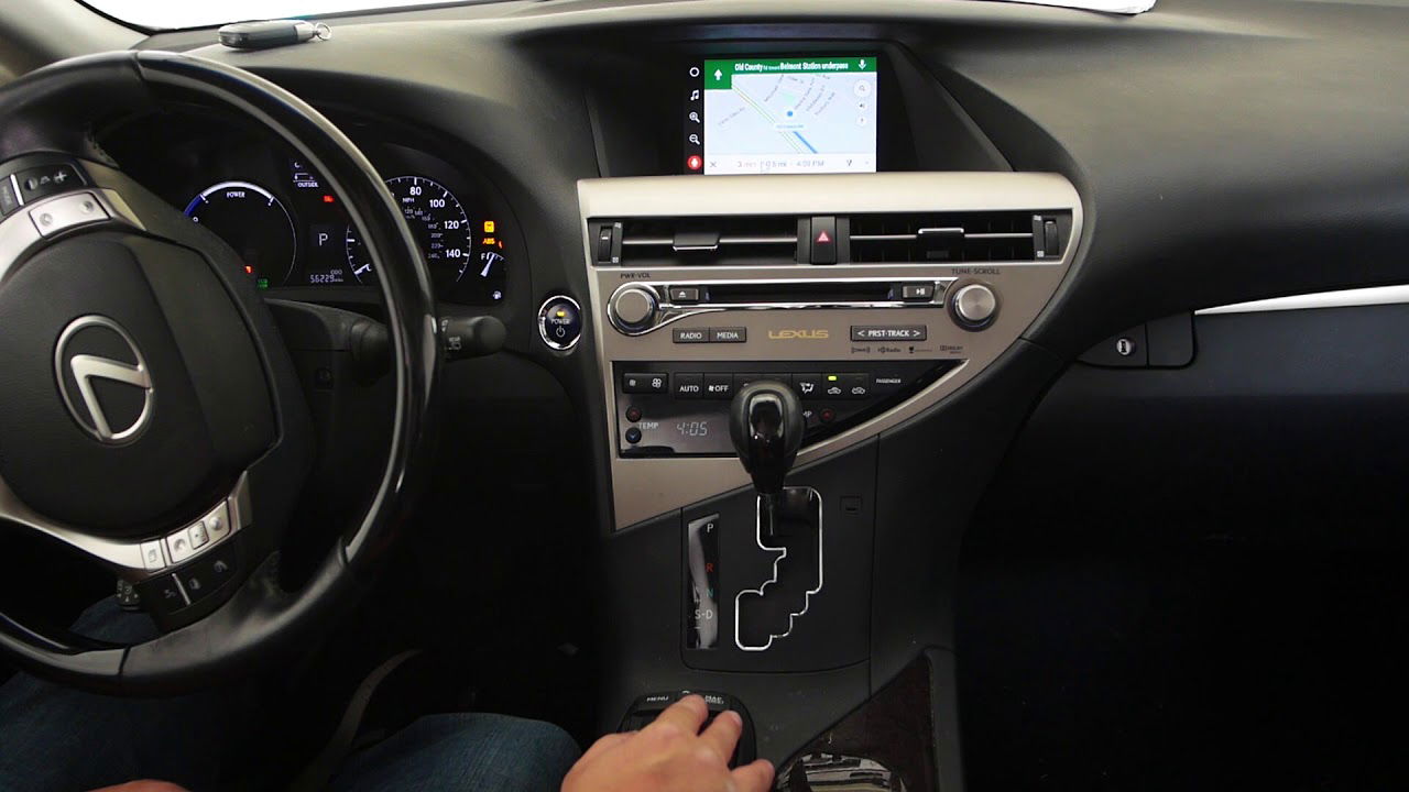 2012 Lexus RX350 navigation system via GROM Audio