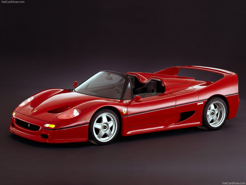 1995 Ferrari F50.