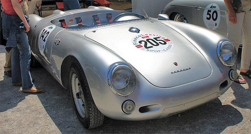 Porsche Le Mans consistency - Porsche-550-spyder Via Wikipedia.