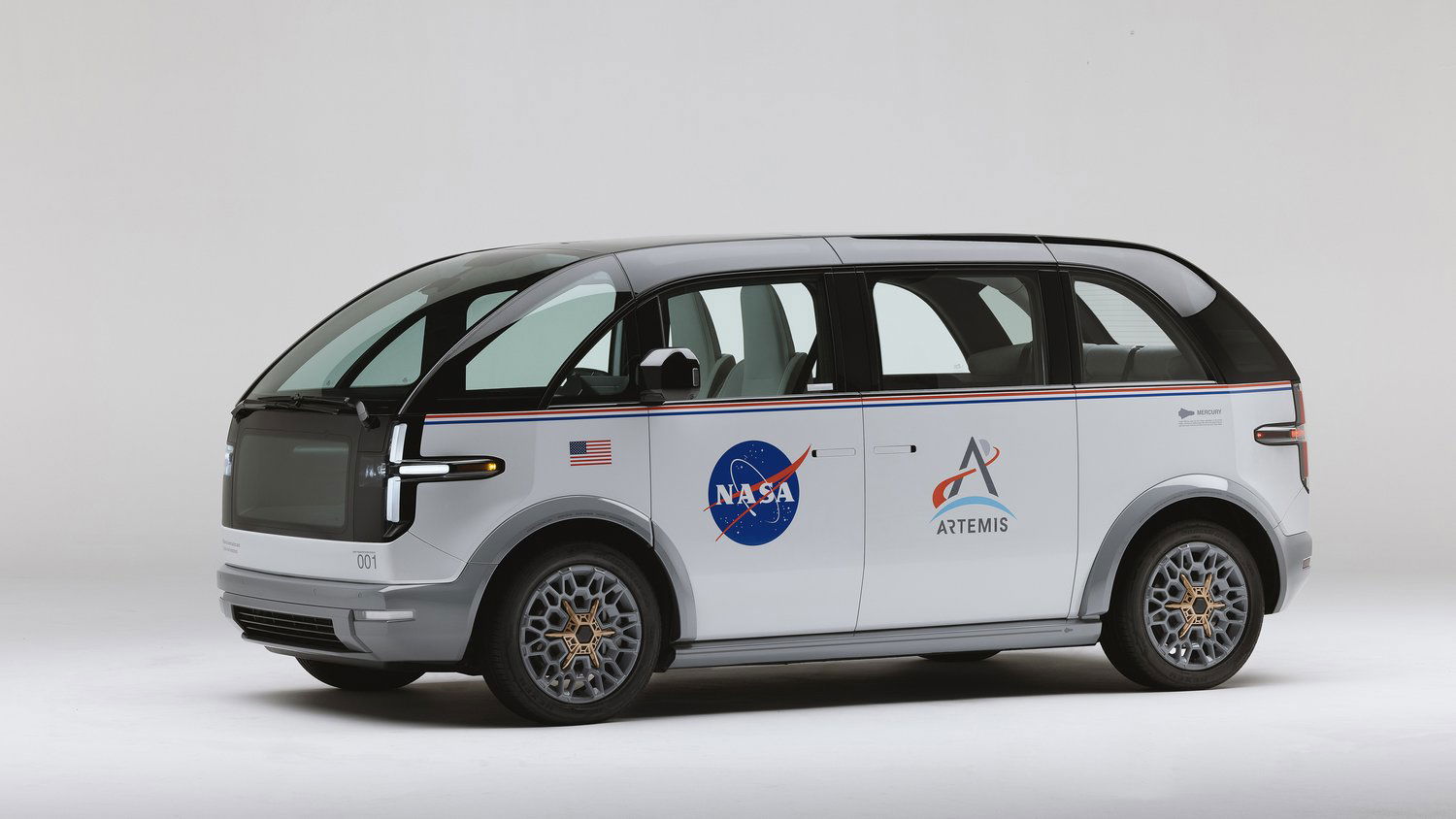 Canoo NASA vehicles.