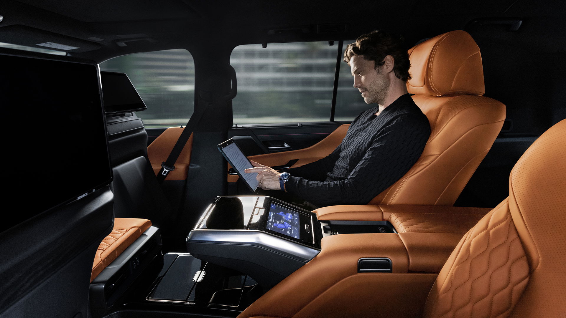 2024 Lexus LX600 Ultra Luxury interior.