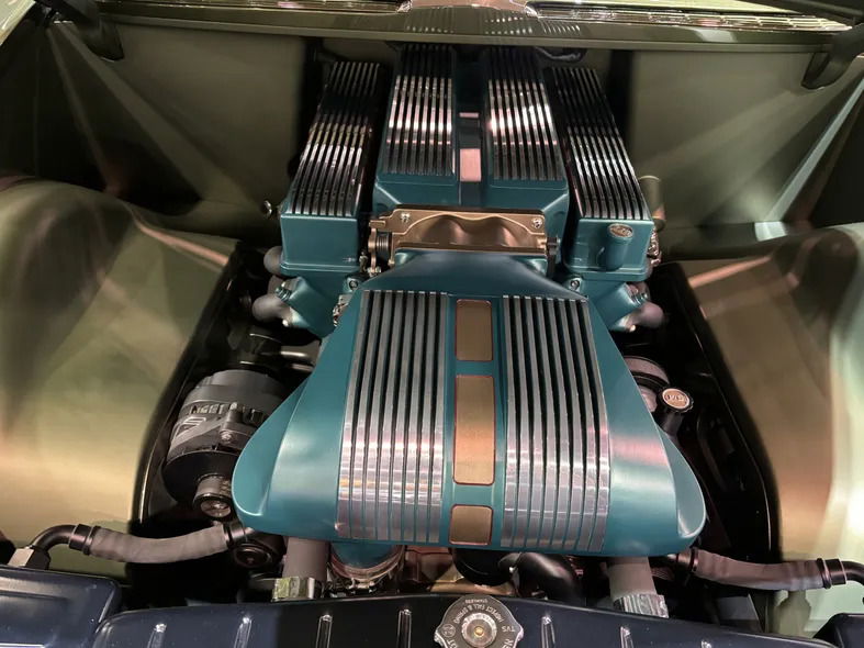 Andy Leach's custom 1960 Buick Invicta engine.