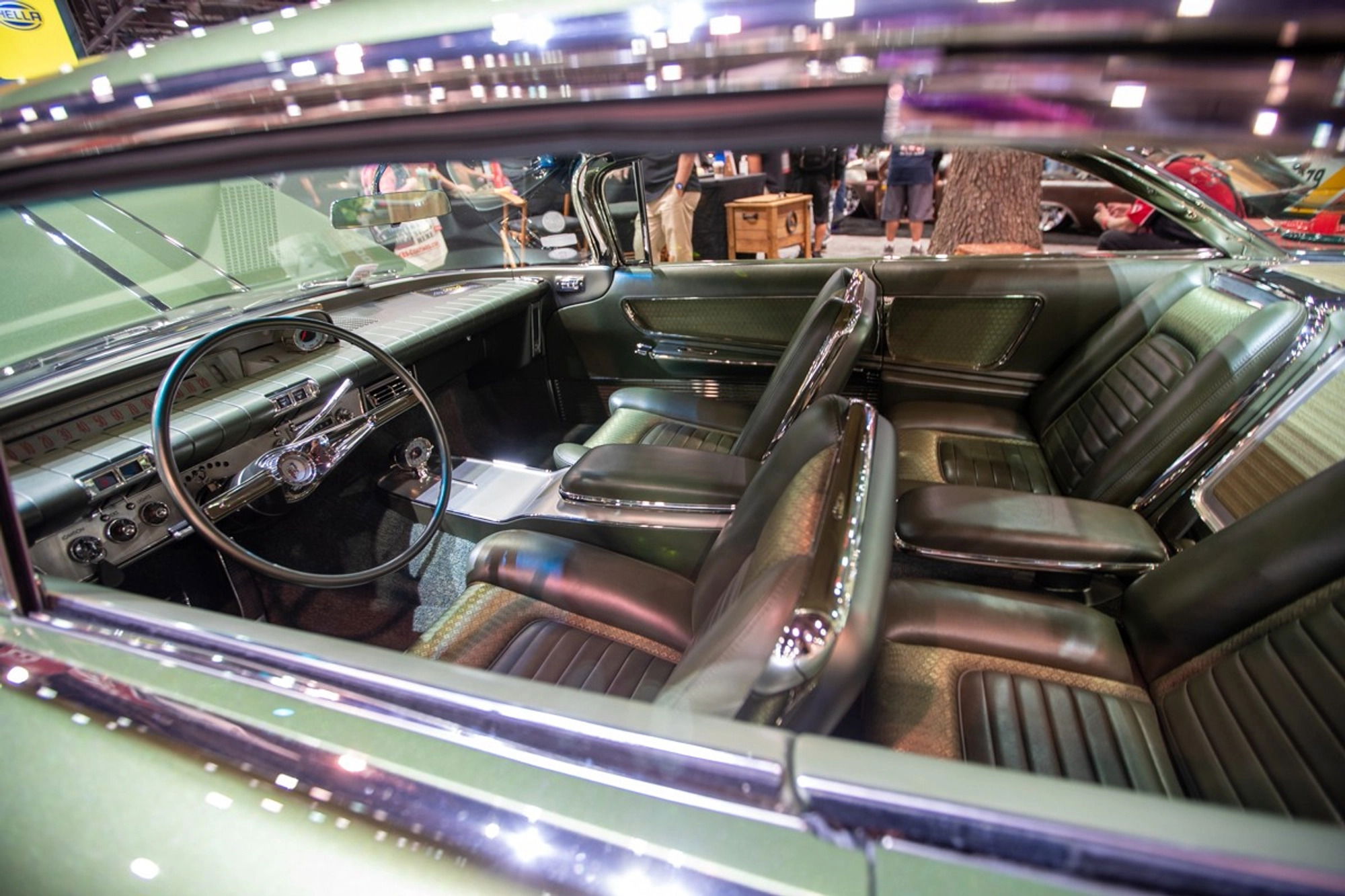 Andy Leach 1960 Buick Invicta interior.