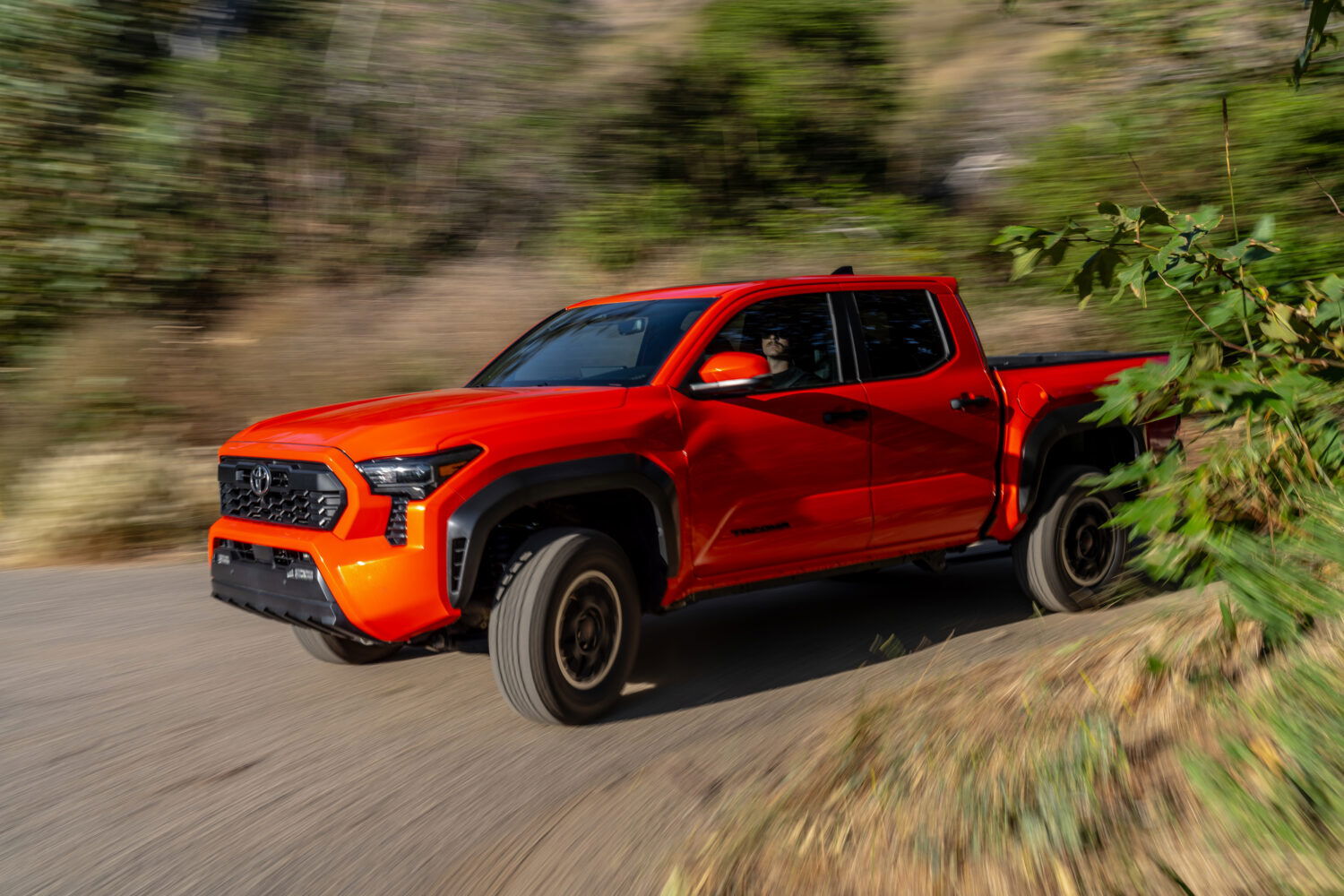 2024 Toyota Tacoma TRD OffRoad ride quality.