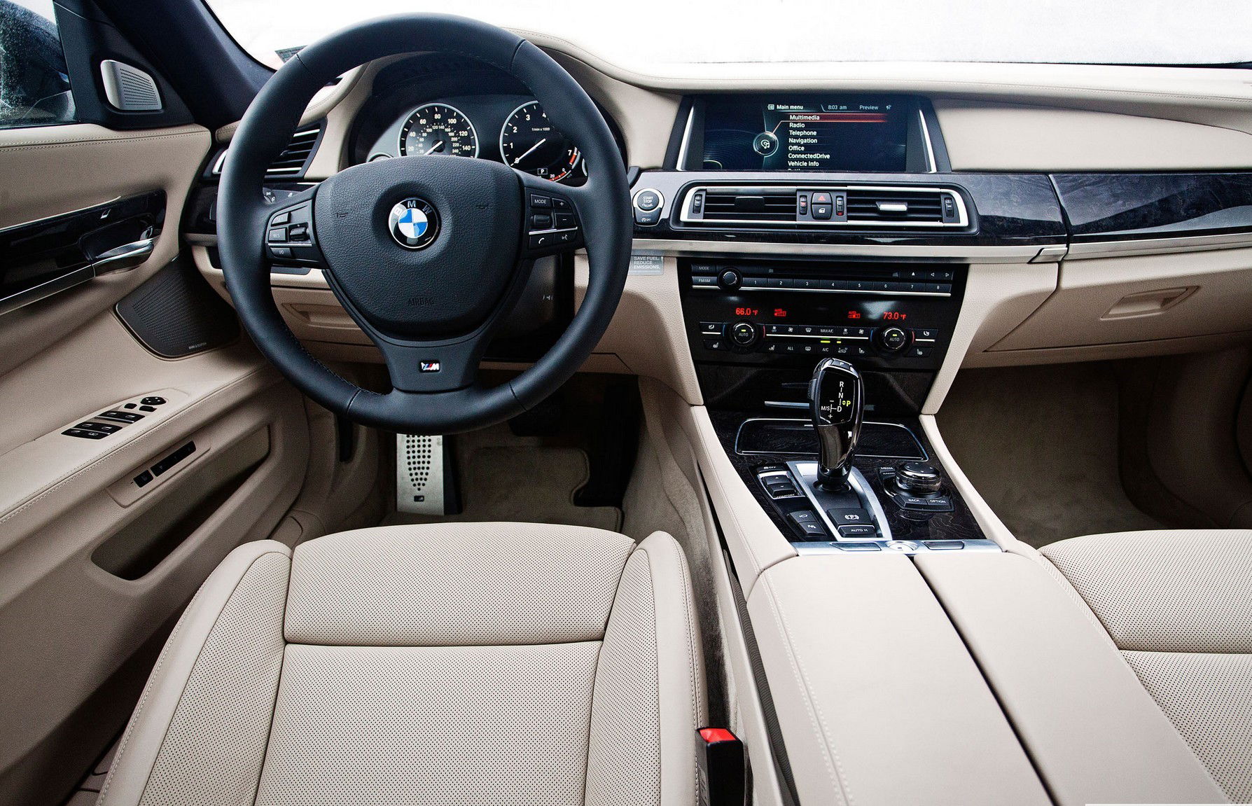 2013 BMW 760LI HSS interior.
