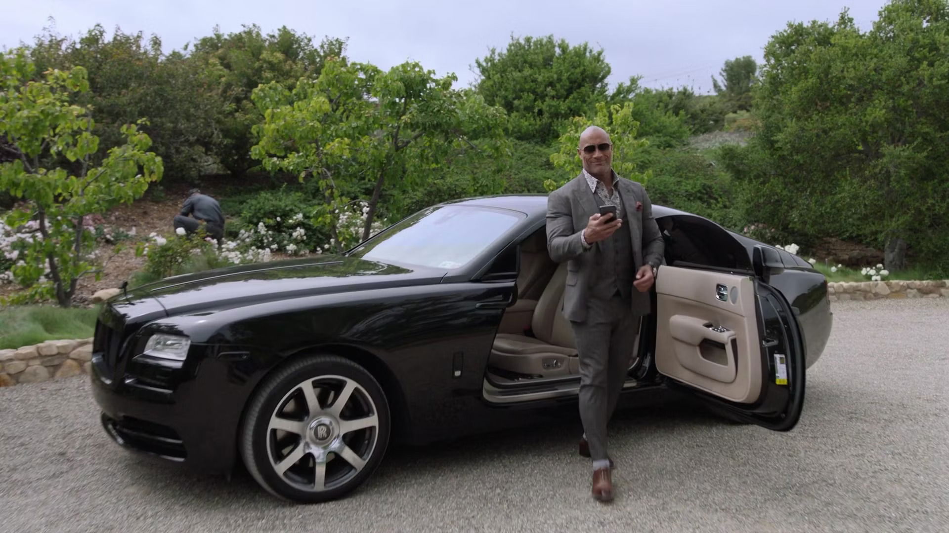 Dwayne "The Rock" Johnson's Rolls-Royce Wraith.