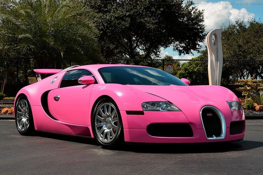 Nicki Minaj's Bugatti Veyron.