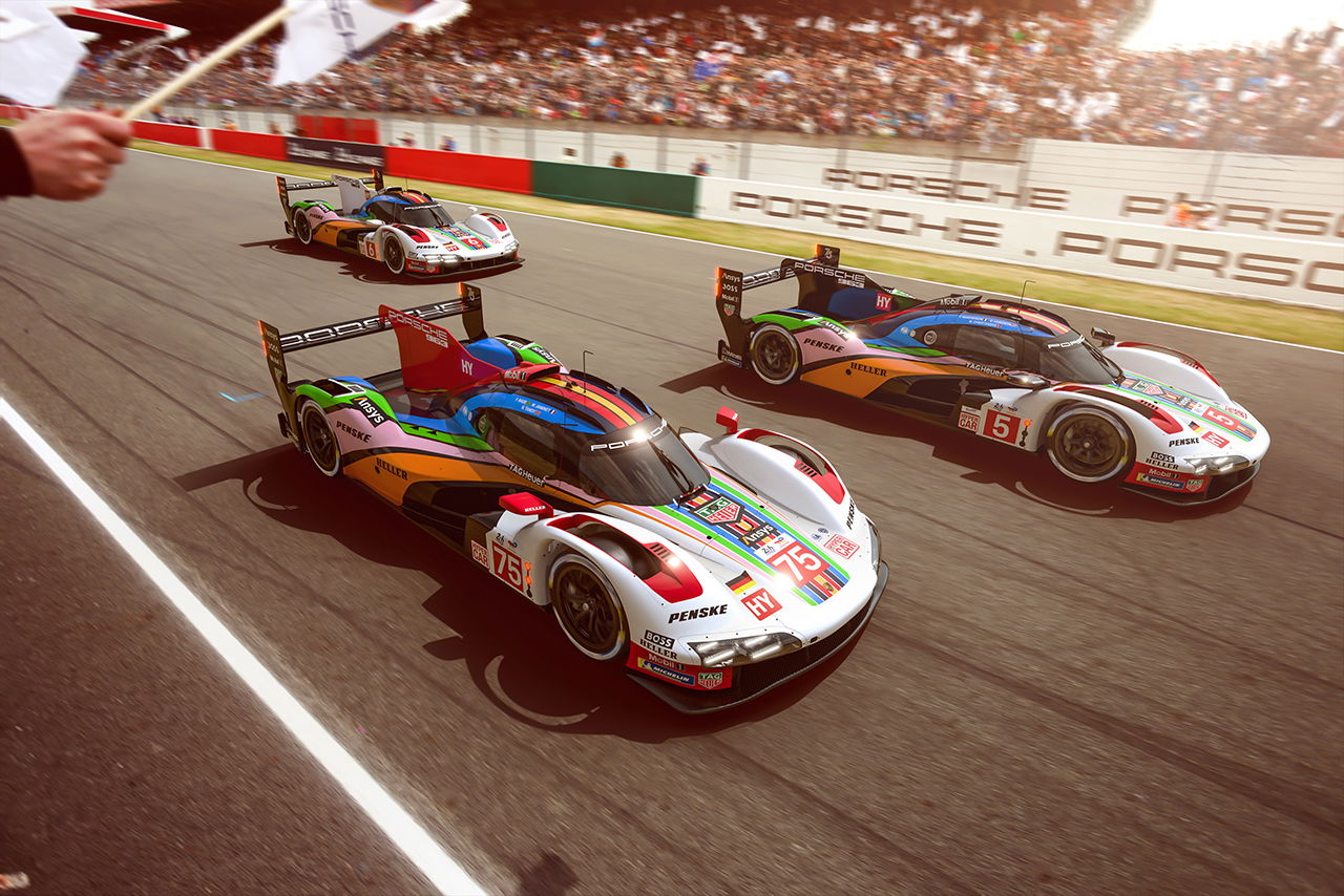 Porsche 963 racing team.
