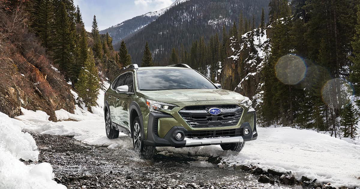 2024 Subaru Outback is great for winter driving.