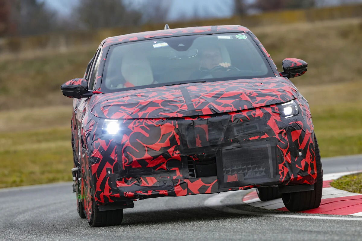 Alfa Romeo Milano enters final testing phase at the Balocco Proving Ground.