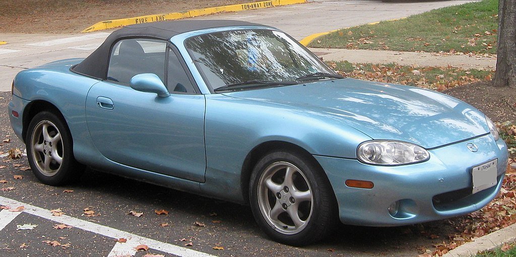 2005 Mazda Miata MX-5.