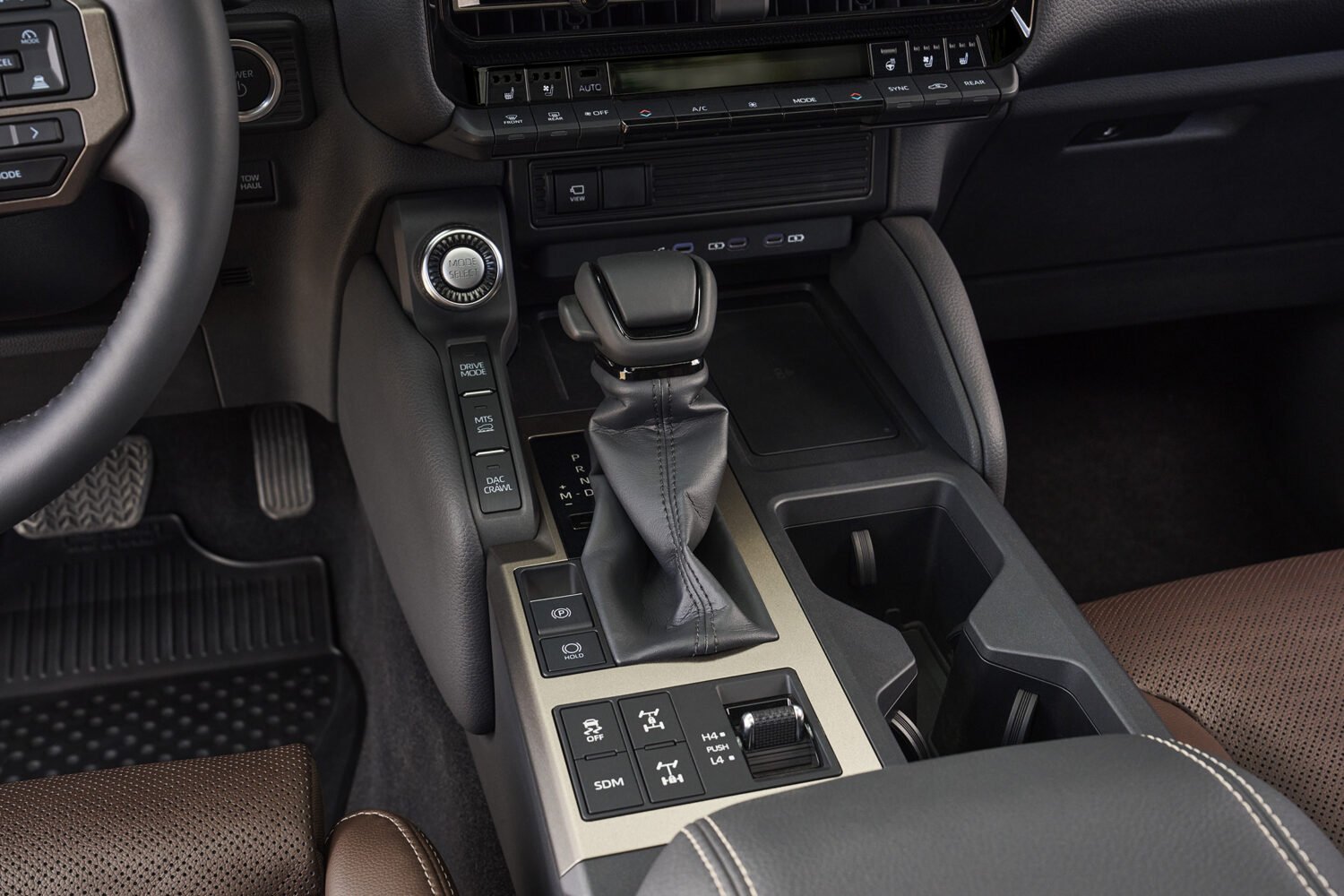 2024 Toyota Land Cruiser 8-speed autommatic transmission.