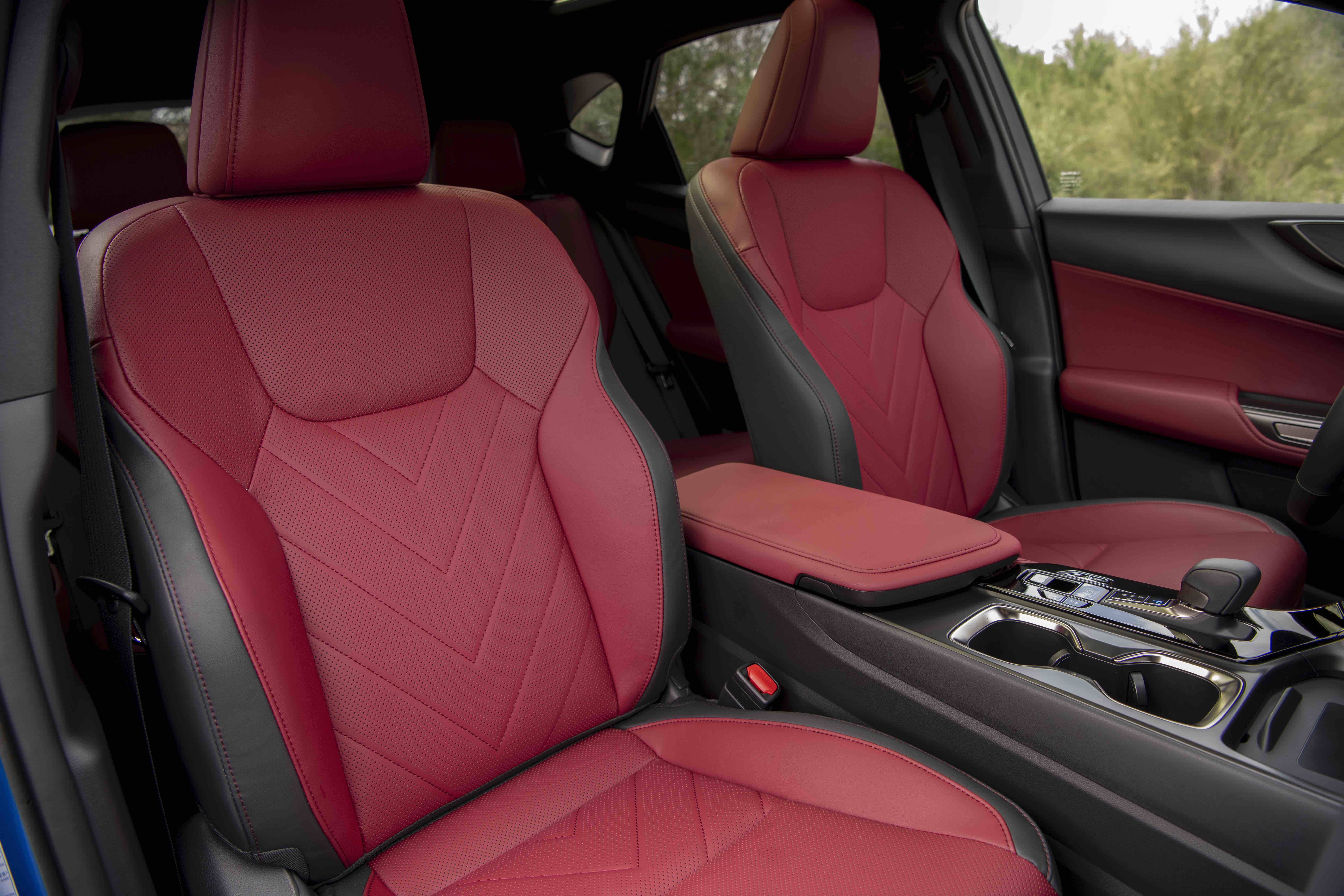 2025 Lexus X Macadania interior color.