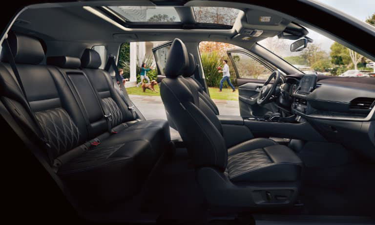 2022 Nissan Rogue interior space.