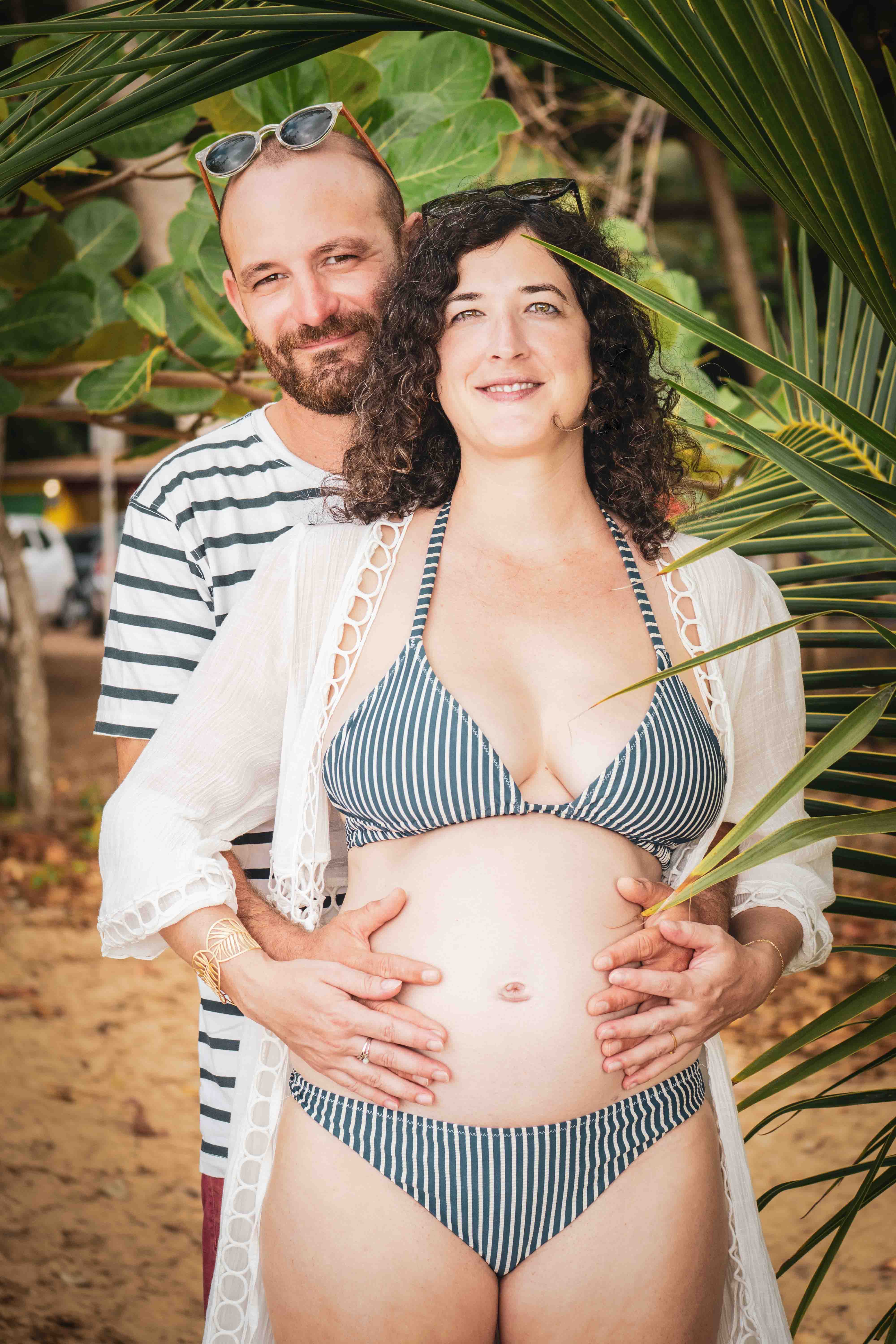 🌴👶🏽 Un moment magique à Grande Anse, Deshaies, Guadeloupe ! 👶🏽🌴