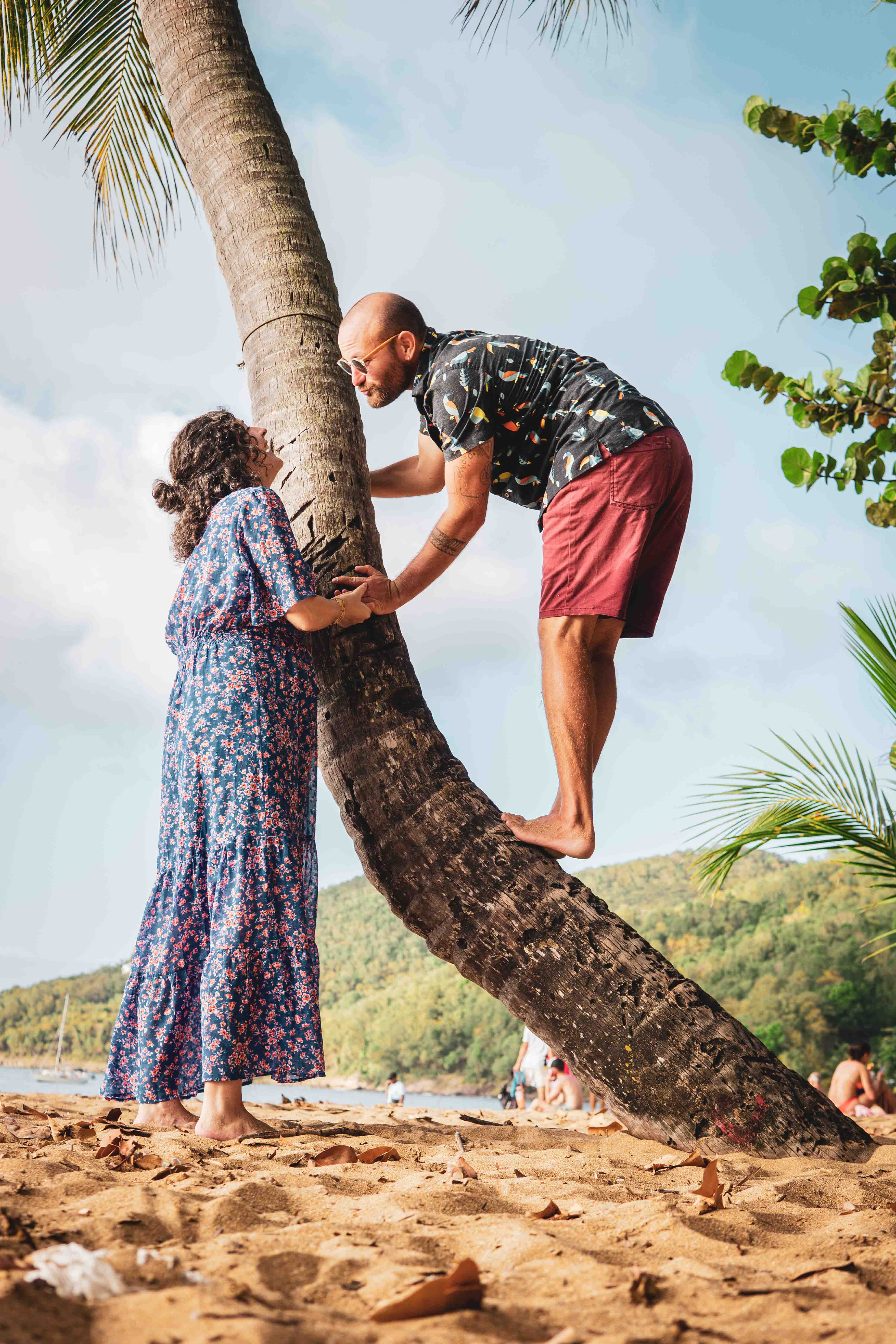 🌴👶🏽 Un moment magique à Grande Anse, Deshaies, Guadeloupe ! 👶🏽🌴