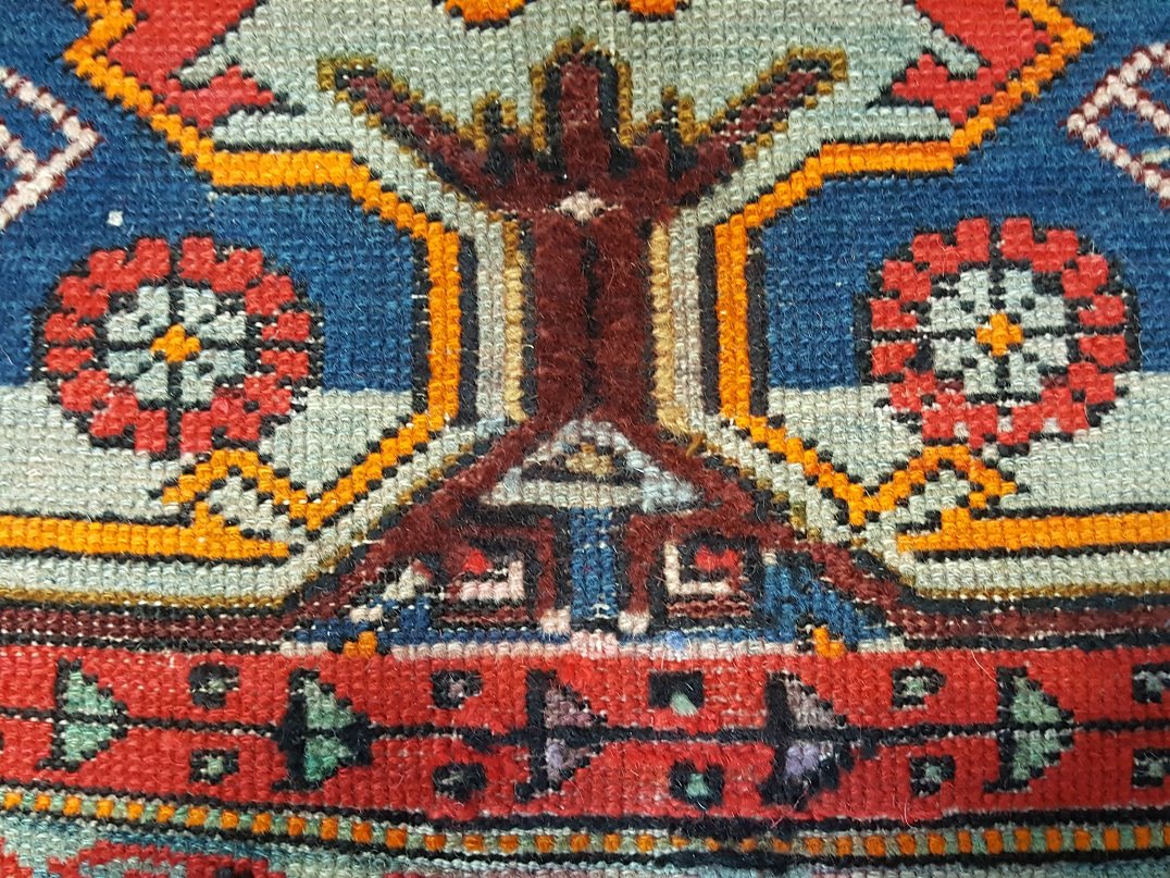 שטיח קווקזי עתיק לאחר מילוי כהן שטיחים