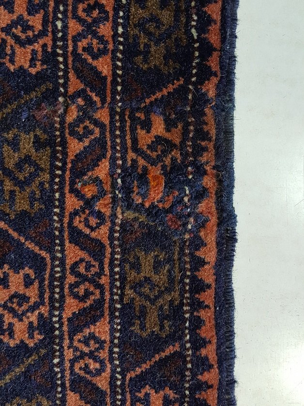 שטיח אפגני לאחר תיקון אומנותי כהן שטיחים
