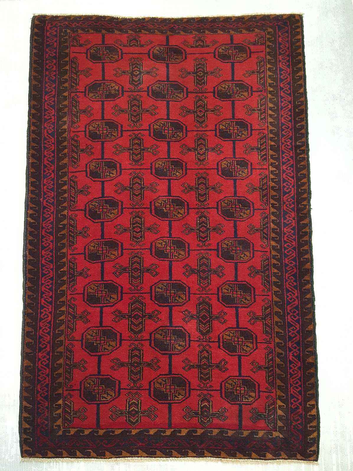 שטיח אפגני דוגמה בוכרה